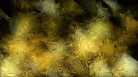 Abstract Polygon Particles Background 4K Gold 스톡 동영상 47582860