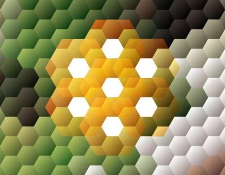 Abstract Polygon Pattern Background Stock Illustration