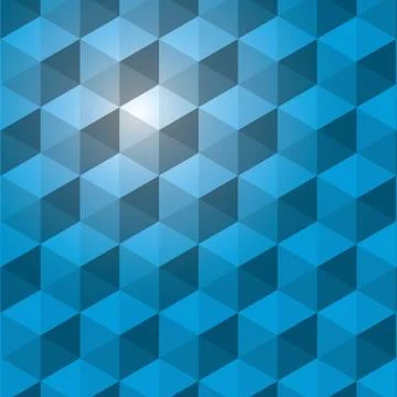 Abstract polygon pattern icon Illustrazione stock