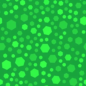 Abstract polygon seamles pattern, green color, vector Illustrazione stock