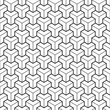 Abstract Polygon Shape Geometric Pattern Background Stock Illustration