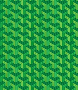 Abstract polygon stripes seamless pattern background Stock Illustration