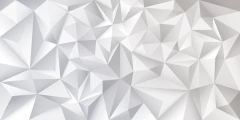 Abstract polygon vector background. 3d surface with geometric triangle shapes Иллюстрация