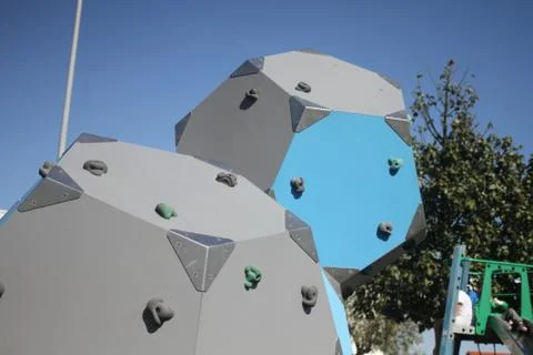 Abstract Polygonal Architecture Stockfoto's
