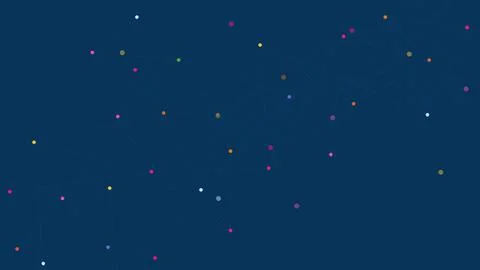 Abstract polygonal background with connect the dots and lines. Illustrazione stock