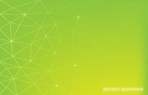 Abstract Polygonal Background with Connecting Lines Stock Illustration