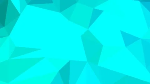 Abstract polygonal background. Geometric Aqua vector illustration. Colorful 3 Stock Illustration
