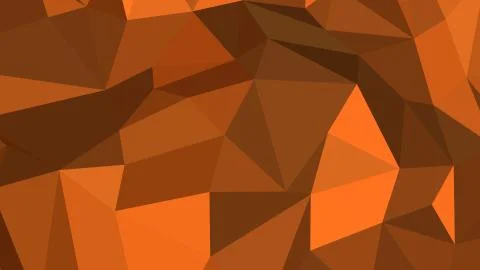 Abstract polygonal background. Geometric Chocolate vector illustration. Color Stock Illustration