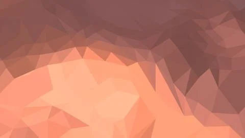 Abstract polygonal background. Geometric Dark Salmon vector illustration. Col Stock Illustration