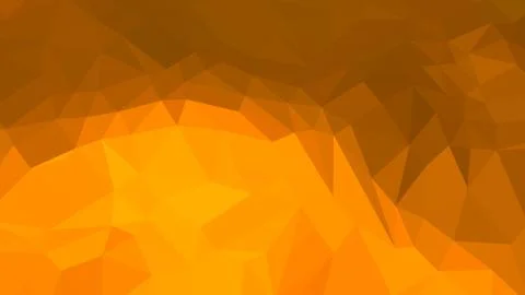 Abstract polygonal background. Geometric Dark Orange vector illustration. Col Stock Illustration