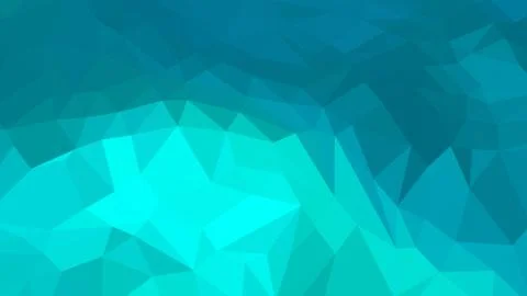 Abstract polygonal background. Geometric Dark Turquoise vector illustration.  Stock Illustration