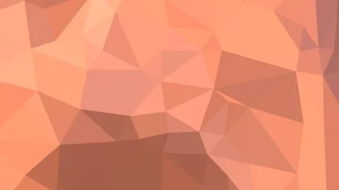 Abstract polygonal background. Geometric Dark Salmon vector illustration. Col Stock-Illustration