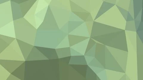 Abstract polygonal background. Geometric Dark Sea Green vector illustration.  Stock Illustration