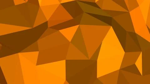 Abstract polygonal background. Geometric Dark Orange vector illustration. Col Stock Illustration