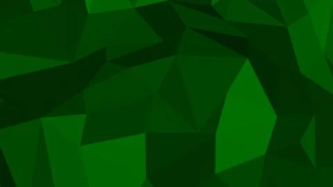 Abstract polygonal background. Geometric Dark Green vector illustration. Colo Stock Illustration