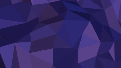 Abstract polygonal background. Geometric Dark Slate Blue vector illustration. Stock Illustration