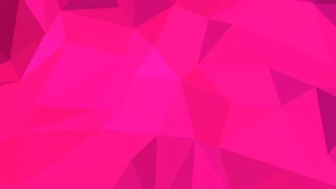 Abstract polygonal background. Geometric Deep Pink vector illustration. Color Stock Illustration