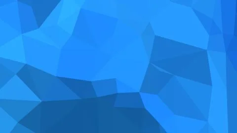 Abstract polygonal background. Geometric Dodger Blue vector illustration. Col Stock Illustration