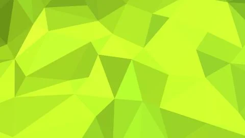 Abstract polygonal background. Geometric Green Yellow vector illustration. Co Stock Illustration