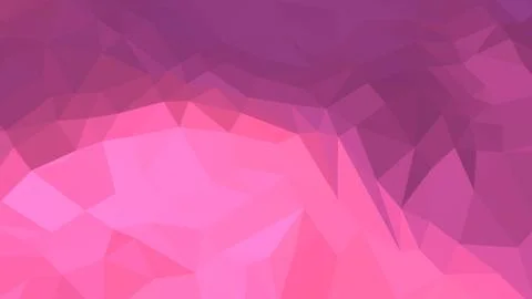 Abstract polygonal background. Geometric Hot Pink vector illustration. Colorf Stock Illustration