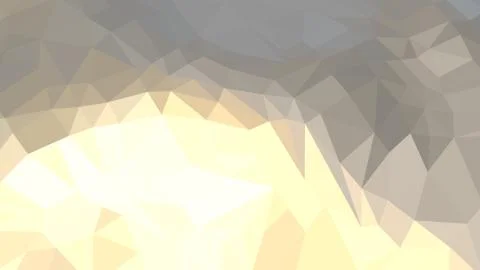 Abstract polygonal background. Geometric Lemon Chiffon vector illustration. C Stock Illustration