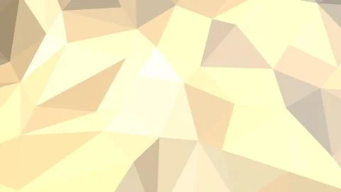 Abstract polygonal background. Geometric Lemon Chiffon vector illustration. C Stock-Illustration