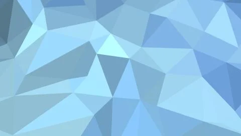 Abstract polygonal background. Geometric Light Sky Blue vector illustration.  Stock Illustration
