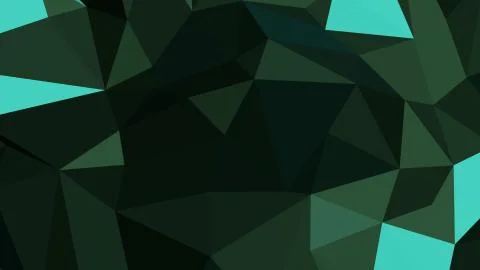 Abstract polygonal background. Geometric Light Sea Green vector illustration. Stock Illustration