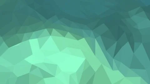 Abstract polygonal background. Geometric Medium Aquamarine vector illustratio Stock Illustration