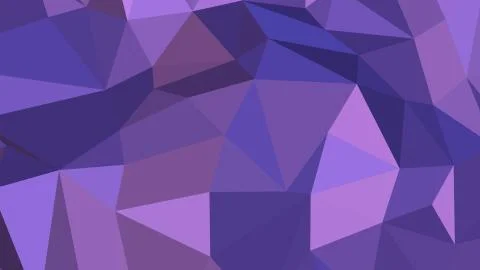 Abstract polygonal background. Geometric Medium Purple vector illustration. C Stock Illustration