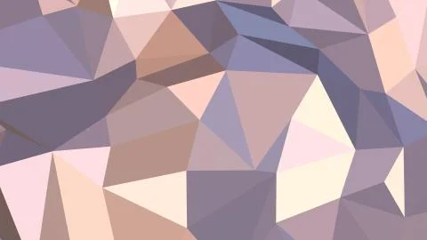 Abstract polygonal background. Geometric Misty Rose vector illustration. Colo Stock Illustration
