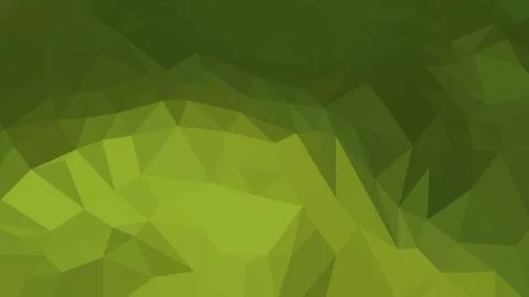 Abstract polygonal background. Geometric Olive Drab vector illustration. Colo Stock Illustration