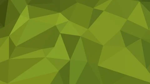 Abstract polygonal background. Geometric Olive Drab vector illustration. Colo Stock Illustration