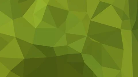 Abstract polygonal background. Geometric Olive Drab vector illustration. Colo Stock Illustration