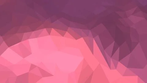 Abstract polygonal background. Geometric Pale Violet Red vector illustration. Stock Illustration