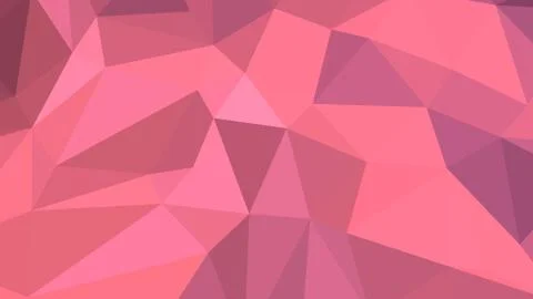 Abstract polygonal background. Geometric Pale Violet Red vector illustration. Stock Illustration