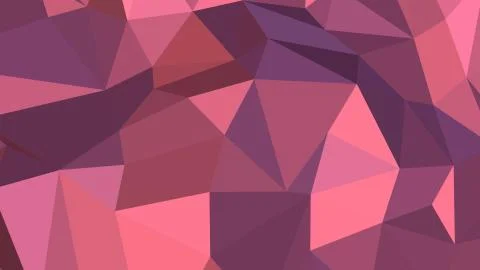 Abstract polygonal background. Geometric Pale Violet Red vector illustration. Stock Illustration