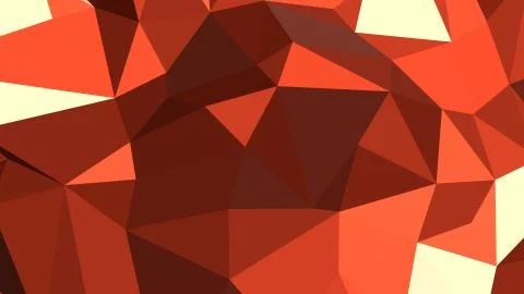 Abstract polygonal background. Geometric Peach Puff vector illustration. Colo Stock Illustration