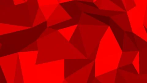 Abstract polygonal background. Geometric Red vector illustration. Colorful 3D Stock Illustration