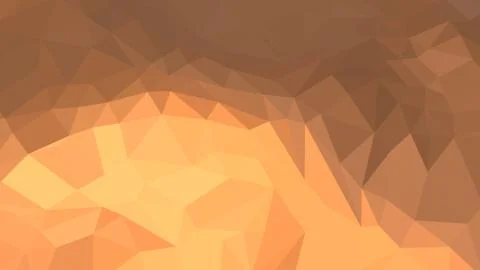 Abstract polygonal background. Geometric Sandy Brown vector illustration. Col Stock Illustration