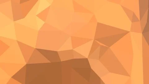 Abstract polygonal background. Geometric Sandy Brown vector illustration. Col Stock Illustration