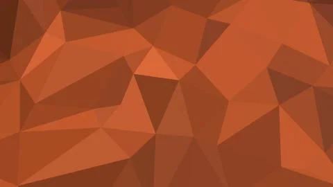 Abstract polygonal background. Geometric Sienna vector illustration. Colorful Stock Illustration