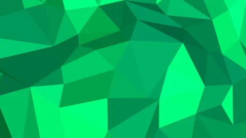 Abstract polygonal background. Geometric Spring Green vector illustration. Co Stock Illustration