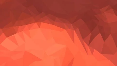 Abstract polygonal background. Geometric Tomato vector illustration. Colorful Stock Illustration