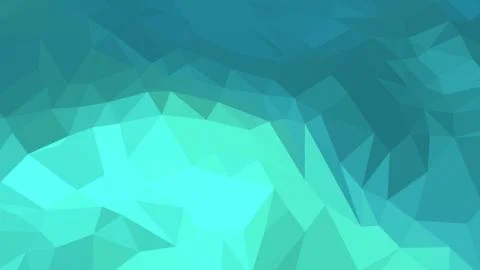 Abstract polygonal background. Geometric Turquoise vector illustration. Color Stock Illustration