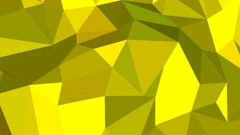 Abstract polygonal background. Geometric Yellow vector illustration. Colorful Stock Illustration