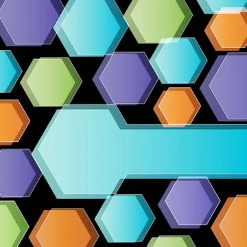 Abstract polygonal background Stock Illustration