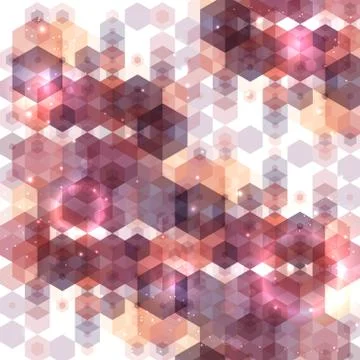 Abstract polygonal background Illustrazione stock