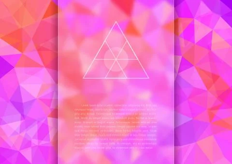 Abstract Polygonal Background Stock Illustration