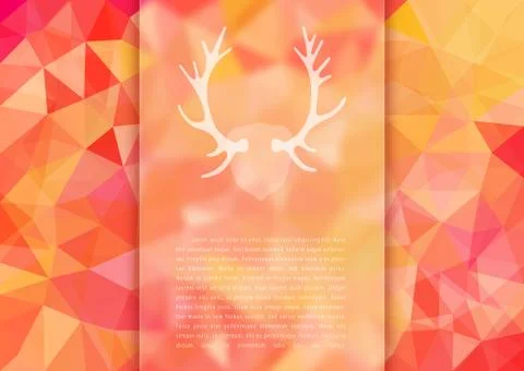Abstract Polygonal Background Stock Illustration